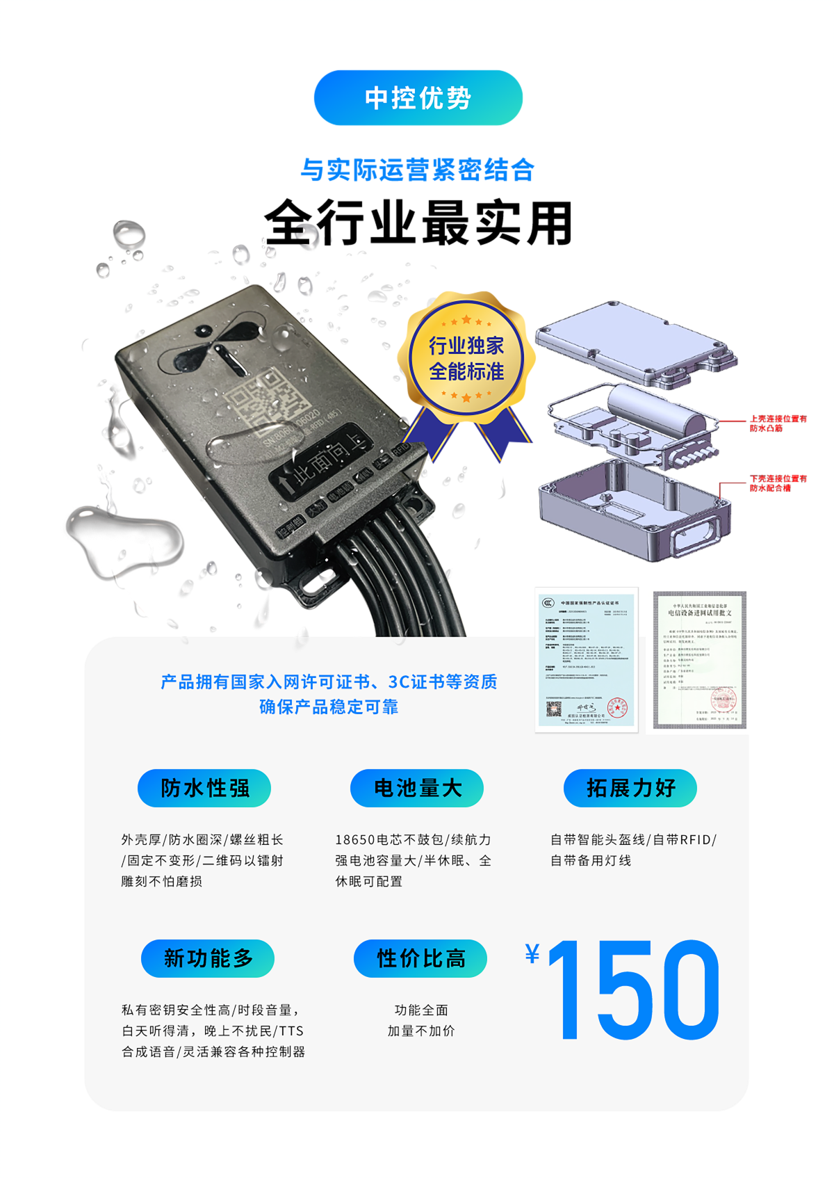 中控、防水、电池、18650、控制器、大灯、电池锁、喇叭、头盔